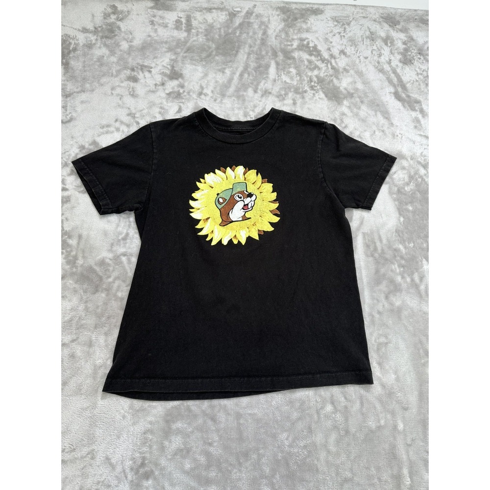Buc-ees T-Shirt Youth Size Small Black‎ Short Sleeve Crew "You Are My Sunshine"